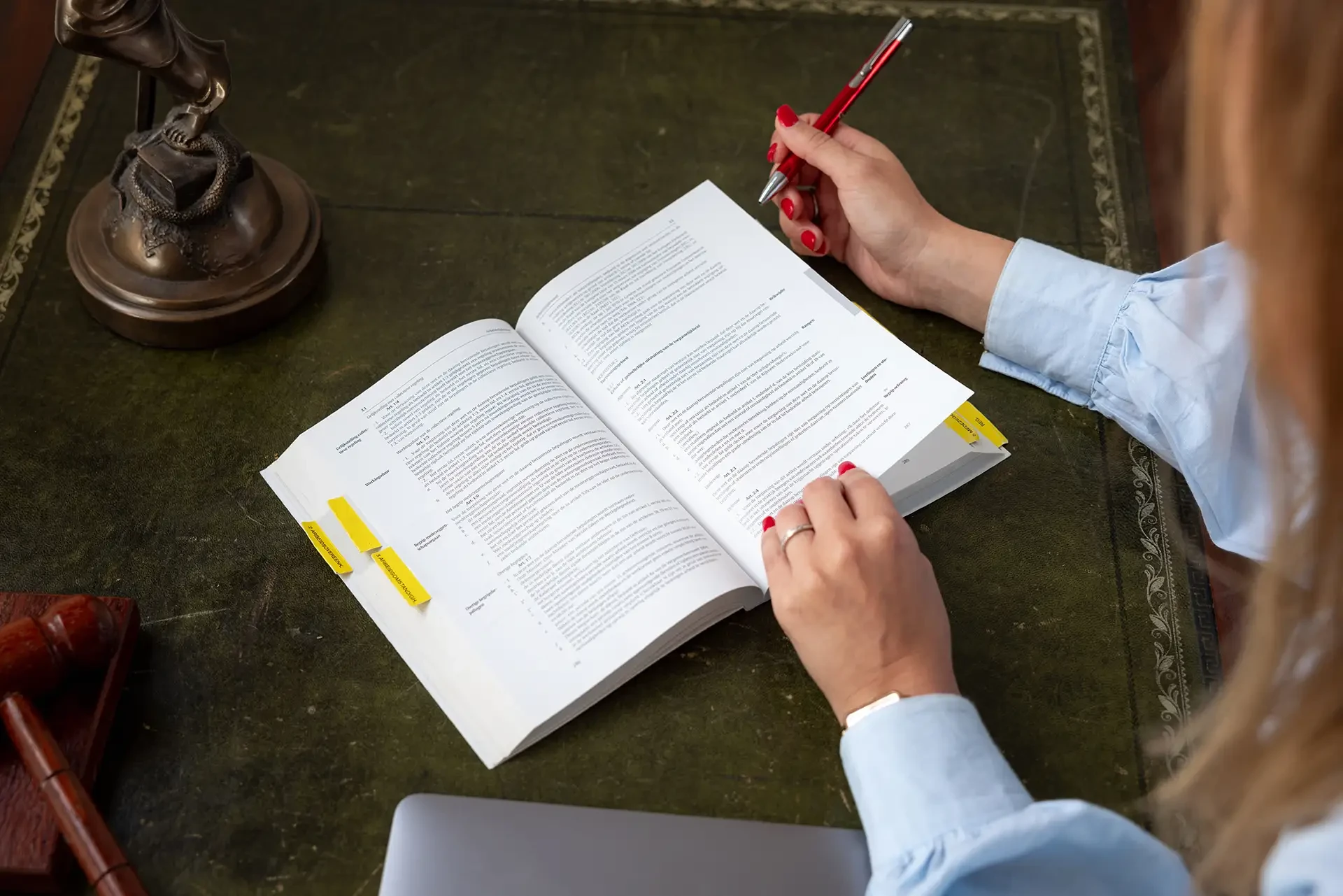 Hero rechtsgebieden advocatenkantoorroks